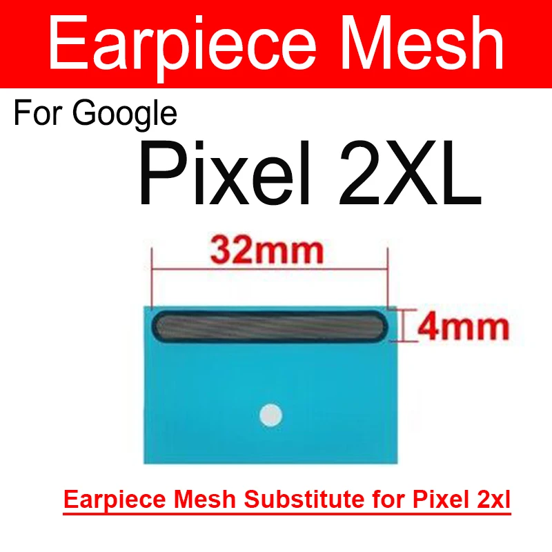 Universal Anti-Dust Mesh Ear Speaker Grill Replacement Parts