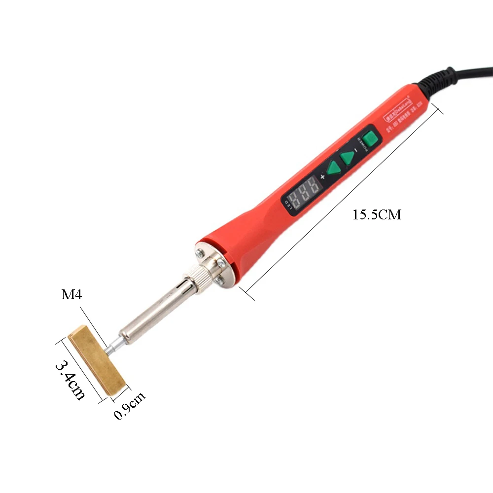Soldering Iron T Heads Copper Welding Welder Kit 80W 100W Household Repair Pyrography Tool
