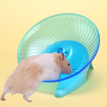 Small Pet Silent Running Practice Wheel Hamster Mouse Hedgehog Parrot Exercise Wheel for Small Animals Quiet and Safe Choice 1