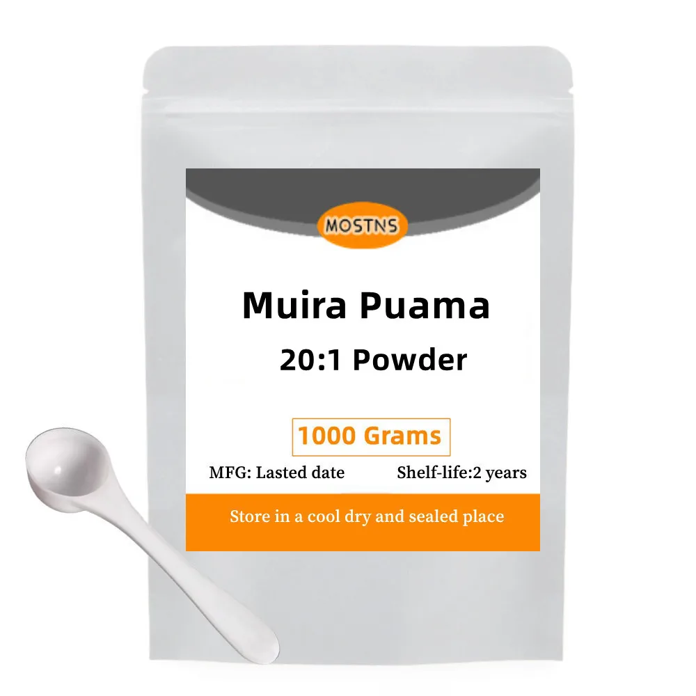 Spedizione Gratuita 50-1000G Natural Muira Puama