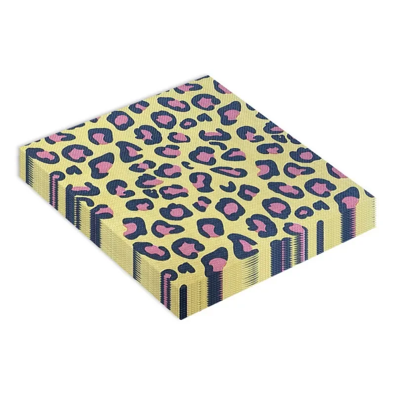 20pcs New Jungle Leopard Print Theme Printing Creative Birthday Party Decoration Supplies Disposable Restaurant Hotel Napkins