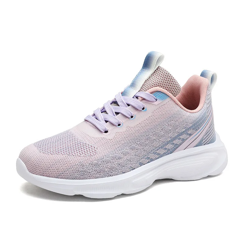 2023 Summer Fashion Mesh Breathable Sneakers Women Platform Casual Sport Shoes Women Comfort Running Shoes Women Shoes