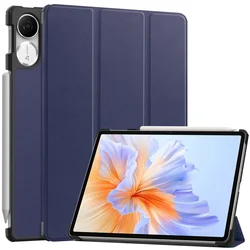 Fashion Painted Smart Folio Tablet Case with Auto Sleep/Wake for Honor Pad V9 11.5 (Dark Blue)