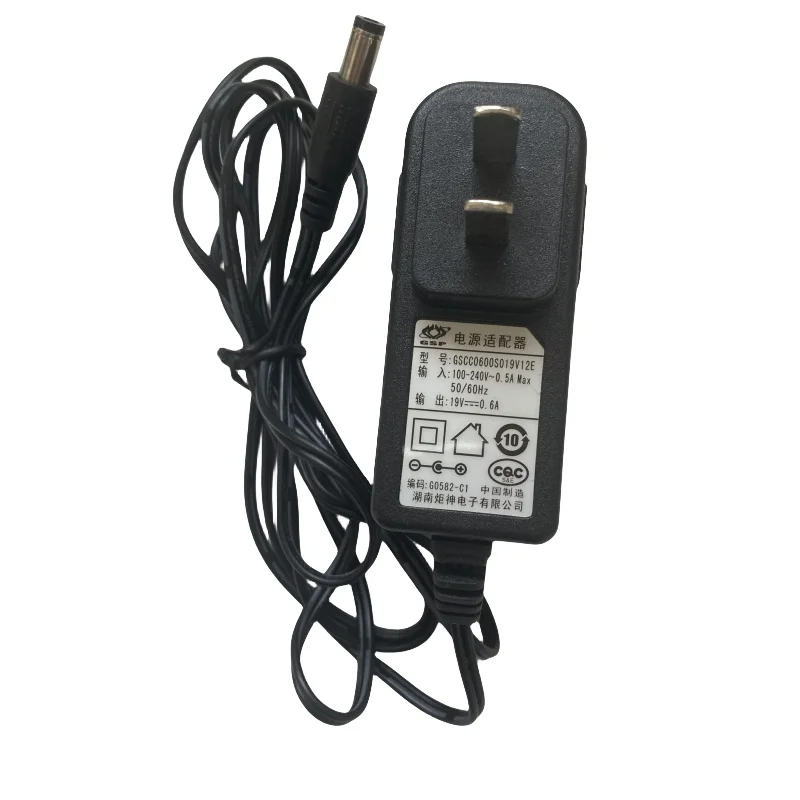 

19V/0.6A US штекер адаптера питания для Ilife V80,V80 Pro,V8s,V8s Pro,V8e,V8 Plus,V8 Pro,V80 Max Запчасти для робота-пылесоса