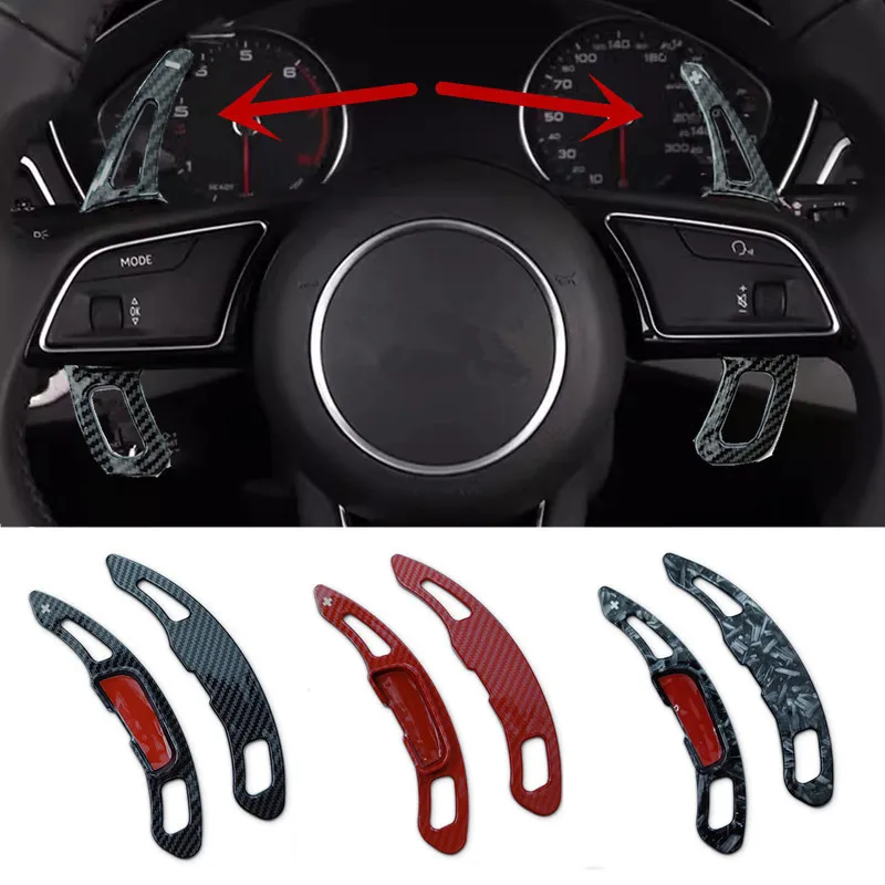 

Car Steering Wheel Shift Paddles Gear Extender carbon fiber pattern For Mazda AXELA ATENZA CX-4 MX-5 Auto Accessories