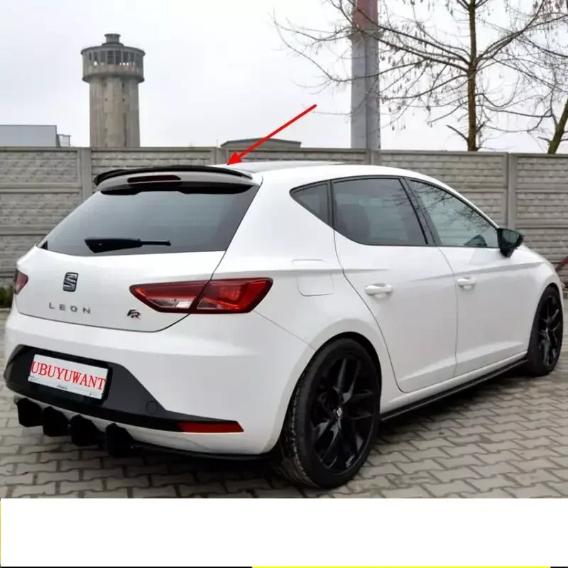 

Высококачественный задний спойлер из АБС-пластика для Volkswagen Seat LEON спойлер для 1P MK2 MK3 5F 2000 - 2020 Автомобильная фотосессия