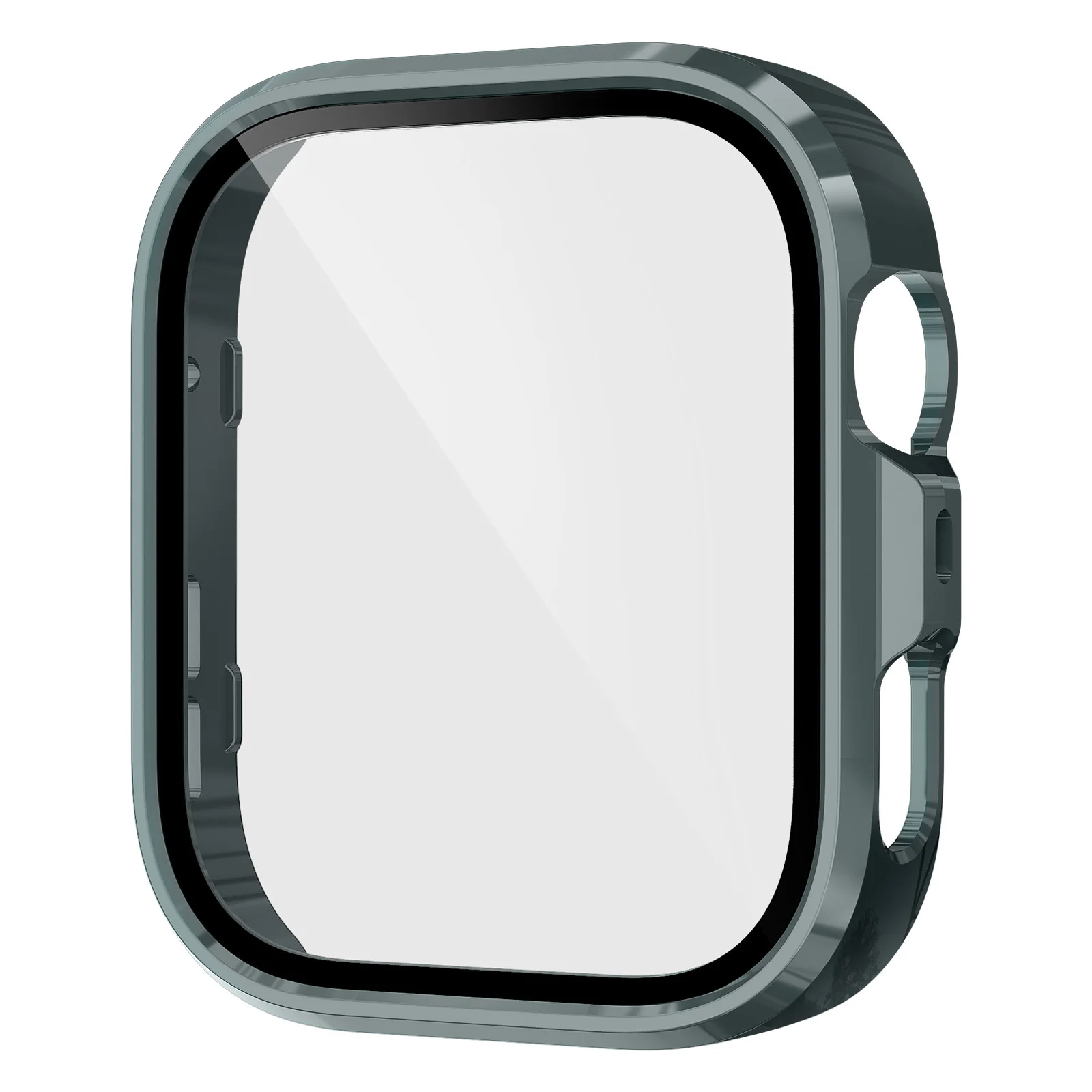 Premium All-Around Protective Bumper Frame and Tempered Glass Case