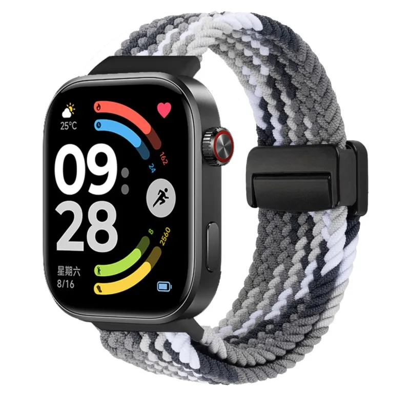 Sport Braided Adjustable Magnetic Strap for Smartwatch Accessories
