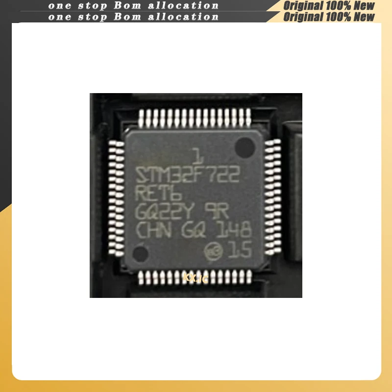 

5 шт./партия STM32F722RET6 STM32F722 M32F7RET6 LQFP-64 MStock новый оригинальный