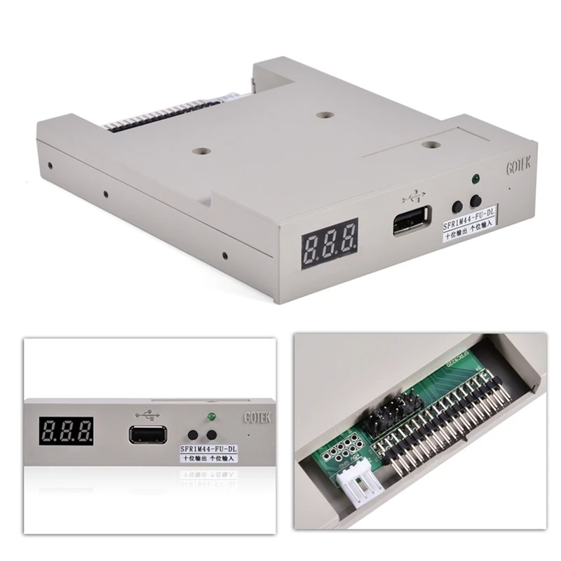 SFR1M44-FU-DL USB 1.44MB 플로피 드라이브 에뮬레이터, YAMAHA KORG ROLAND 전자 오르간용, 3.5 인치