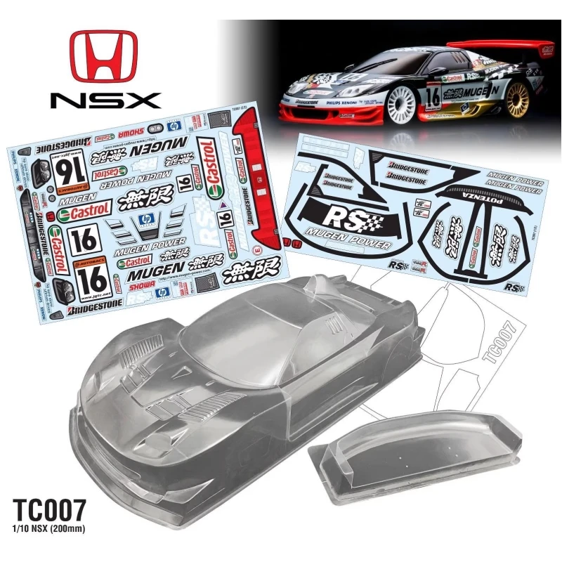 ⭐新品、未開封 オーバーレブ カーチェイサー レーシングカーセット ⭐ Chaser mark 2 ii jzx100 1/10 RCカー用のライトバックルリア