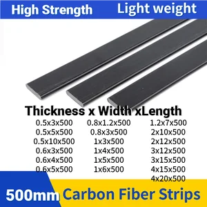 AIRSOFT: Plaque en fibres de CARBONE de Haute qualité 1mm, 2mm