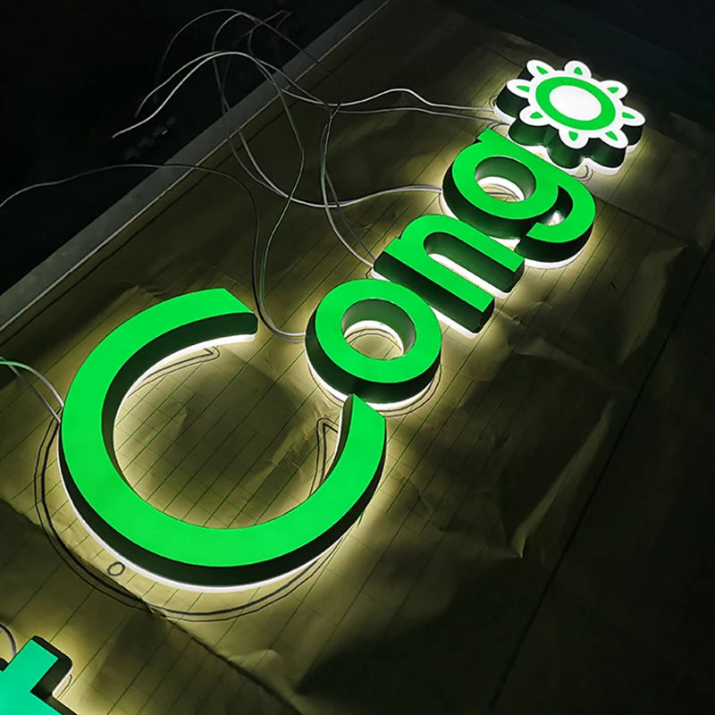 3D Banners Signboard Outdoor Acrylic Letter For Store Channel Letters 3D Led Shop Letters