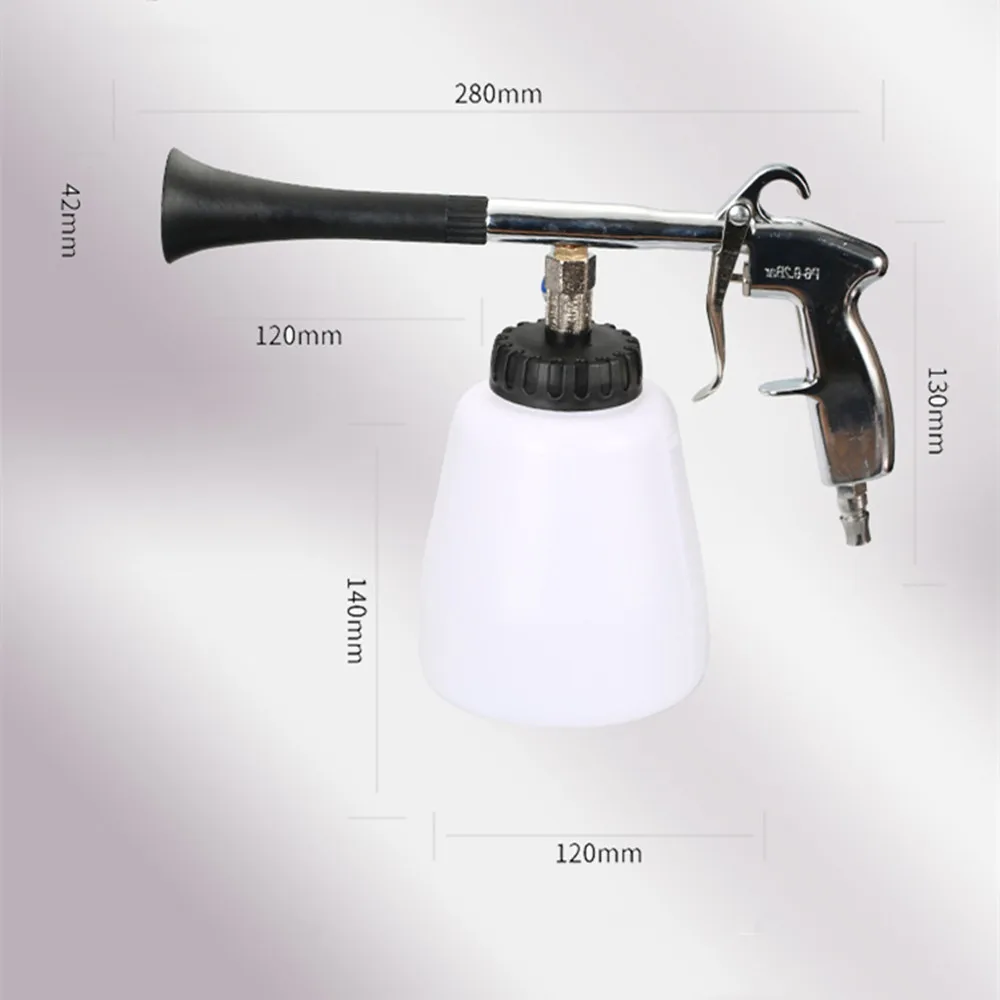 Hochdruck-Reinigungspistole für Autos mit EU/US/JP-Adapter, Wasser-Trocken-Tiefenreinigungswerkzeug, Styling-Waschzubehör – Detail 5