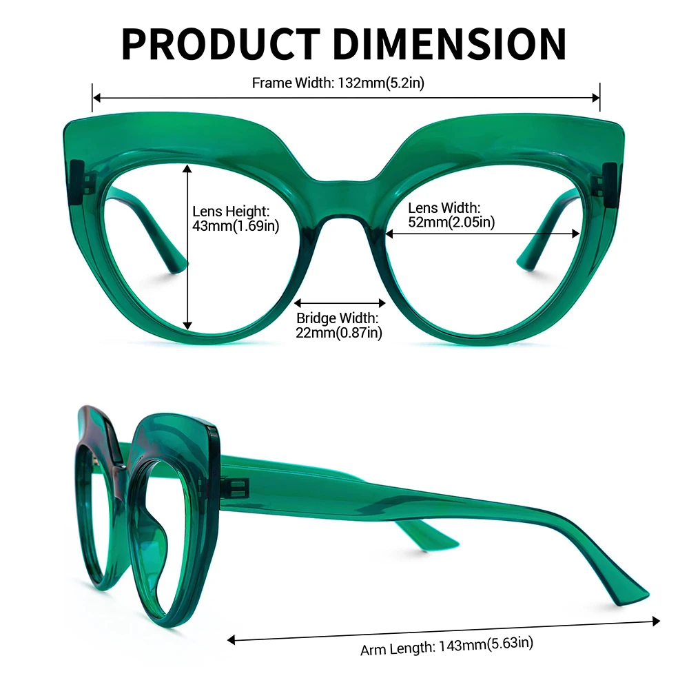 Vooglam Eyeglasses Green Glasses Voogueme Glasses Zeelool Stylish