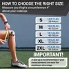 1/2Pcs Copper Full Leg Sleeves Long Compression, Knee Braces, Knee Compression Sleeves for Meniscus Tear, ACL, Arthritis, Sport 2
