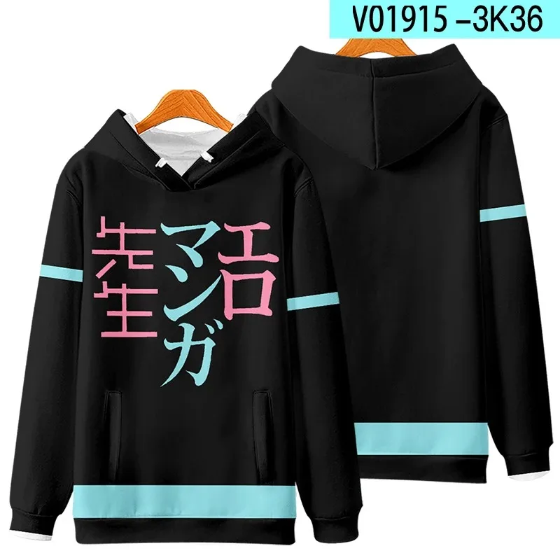 Japan Anime Eromanga Sensei 3D Print Oversized Women/Men Hoodie Sweatshirt Casual Sportswear Sagiri Izumi Cosplay Costume 2024