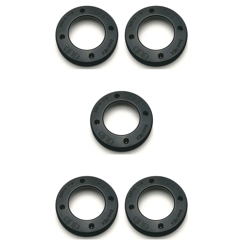 

5X Крышка рукоятки, совместимая с системой SRAM Dub, Черный алюминиевый сплав M18/M30, боковая крышка BB30 /Dub, крышка крепления рукоятки