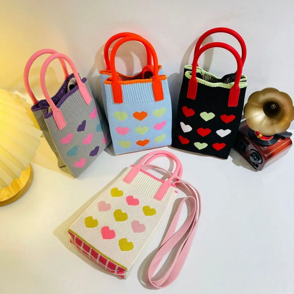 Women's Shoulder Diagonal Bag Mini Phone Bag Woven Small Shopper Handbag women handbags