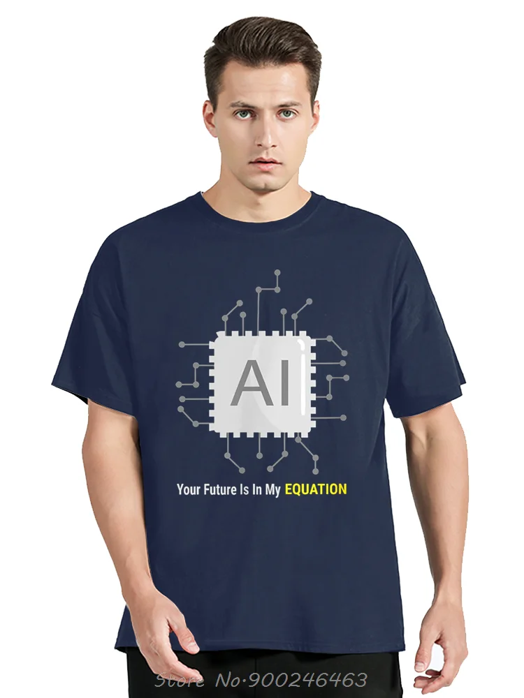 AI-Inspired Unisex Streetwear Cotton T-Shirt - Original Design