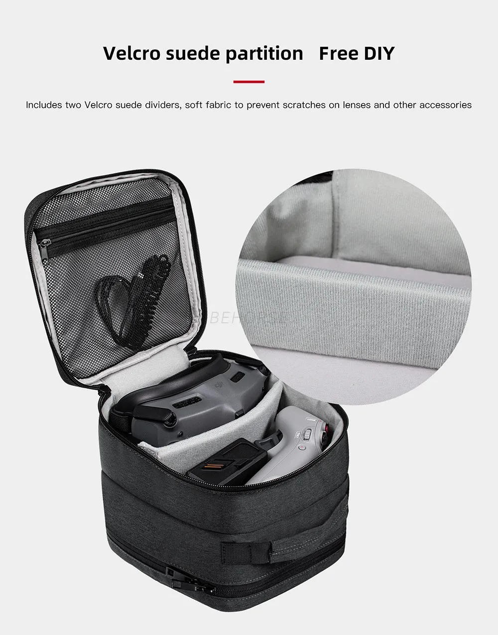 Sac de rangement DJI Avata Gris - Étui de transport pour drone