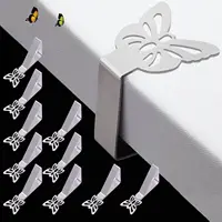 Premium Stainless Steel Tablecloth Clips Heavy Duty Rust-Proof for Weddings Parties Picnic Table Cover Clamps Decor 1