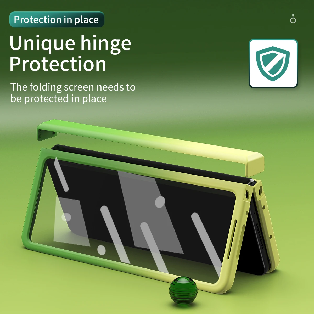 Con Connessione A Cerniera Custodia Per Telefono Combinata 3 In 1 Per Samsung Galaxy Z Fold 5 Fold 4 Fold 3 Fold 2 Macron Color Hard Cover