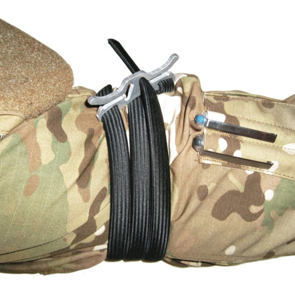 Tourniquet Kit Tactical Tourniquet 1/2/3pcs Tourniquet Survival Combat Application Red Tip Medic Emergency Belt Aid For Outdoor Exploration Hiking Hunting