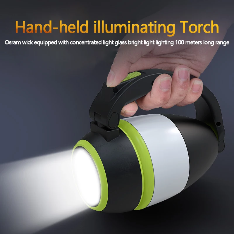 Description Picture 6 of itemMulti-function LED USB Rechargeable Camping Light/ Lamp Outdoor Hiking Home 3 in1 Flashlight Table Desk Lamp Power Bank