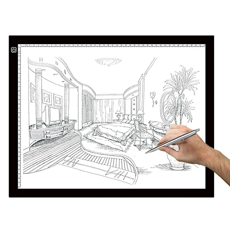 

A3 Drawing tablet wacom Digital Graphic Tablet LED Diamond Painting Light Pad Board Portable Board for X-ray film viewer
