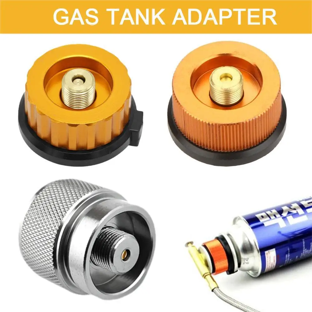 

Outdoor Camping Stove Gas Tank Adapter Propane Tank Adapter American Standard Adapter Gas Burner Conversion Head Camping Gear
