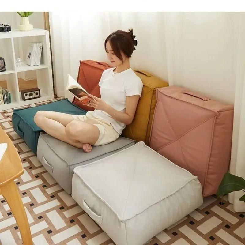 

Japanese Leather Cushion Soft and Comfortable Floor Lazy Tatami Mat Bedroom Living Room Balcony Household Furniture