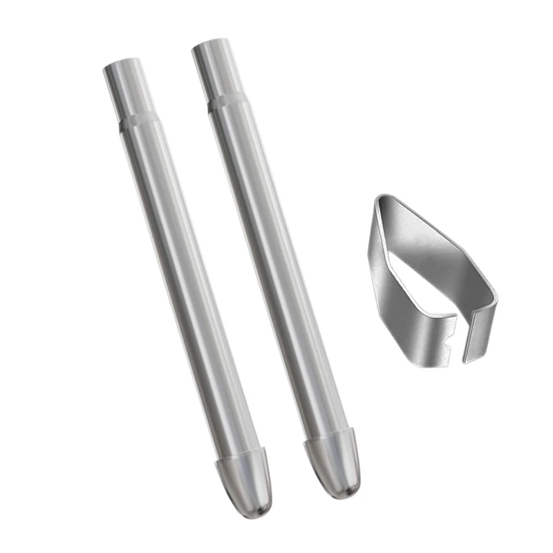 2PCS Titanium Alloy Pen Tips For Surface Pen Realititcs Pencil Tips For Microsoft Surface Pro 7 6 5 4 Series Model 1776