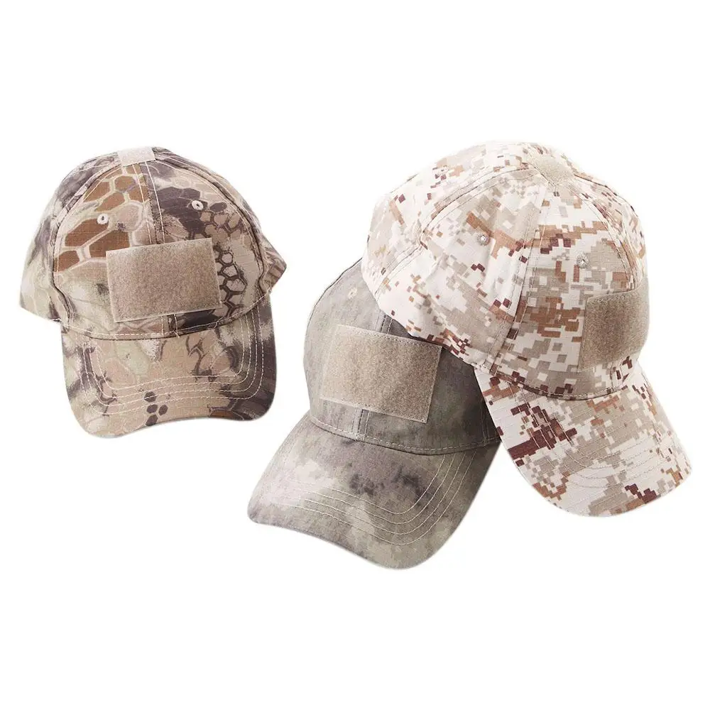 Cycling Caps UV Protection For Men Sport Camouflage Hat Army Camo Python-patterned Baseball Cap