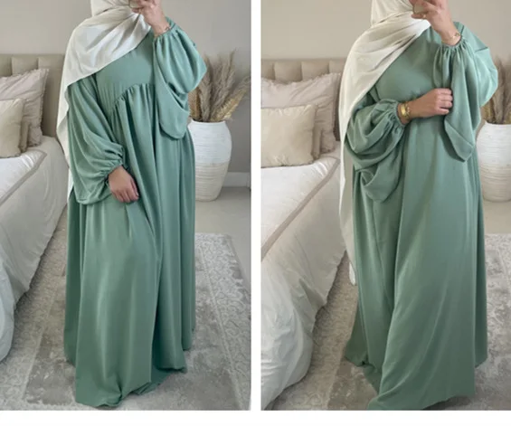 S2d1024066a144af297c727efefef739aa Casual Solid Eid Muslim Dress Women Hijab Abaya Kimono Khimar Dresses Kaftan Kebaya Ramadan Abaya Dubai Long Robe Islam Clothing Mallzona
