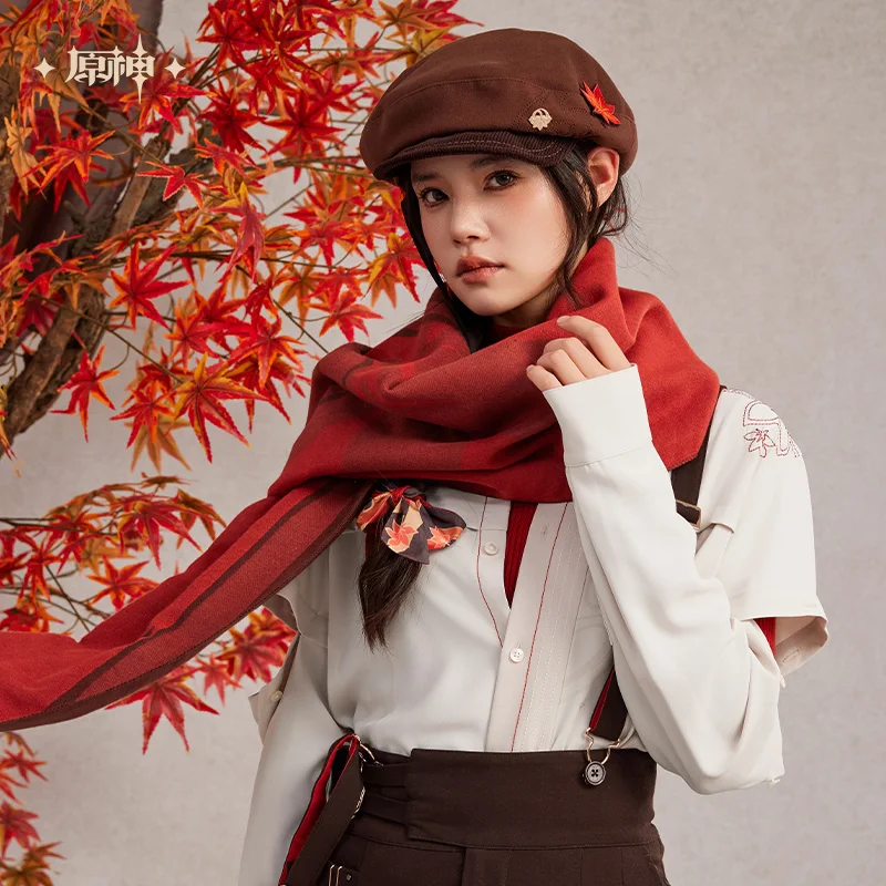Kaedehara Kazuha Scarf Genshin Impact Theme Impression Scarf Doujin Xmas Birthday Gifts Accessories