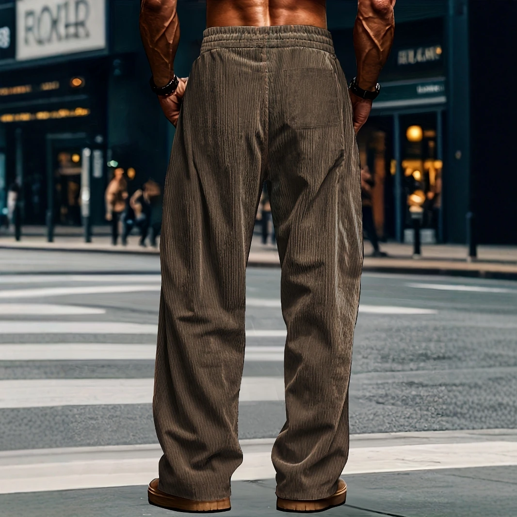 Men's Corduroy Sports & Fitness Pants - Image 4