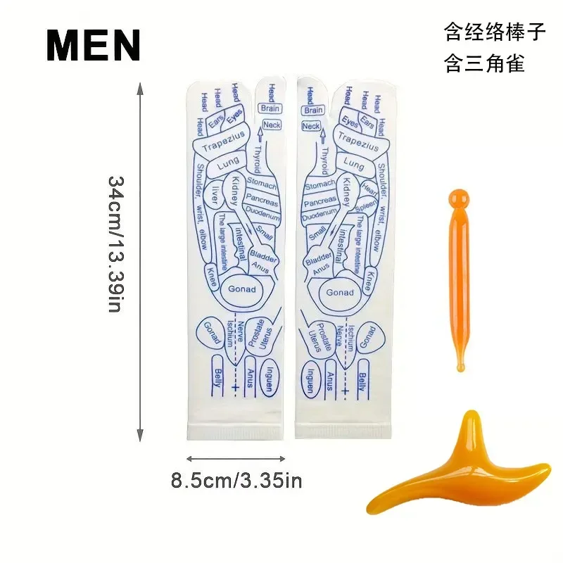 Revitalizing Acupressure Foot Massage Socks for Relaxation and Therapy