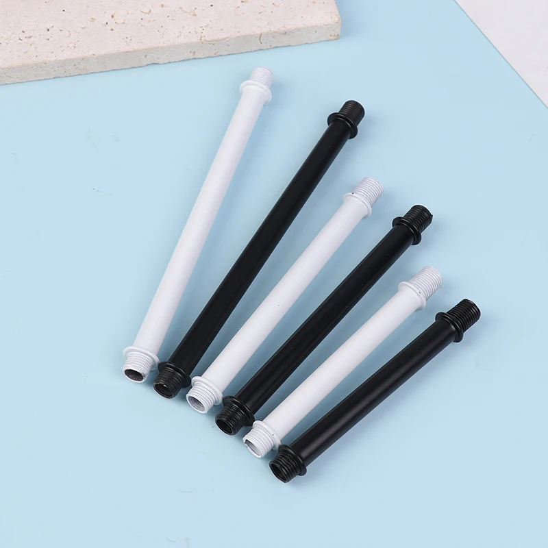 M10 * 1 Tooth Tube Lamp Double-headed External Tooth Hollow Metal Rod DIY Pipe Hollow Table Lamp Lighting Accessories
