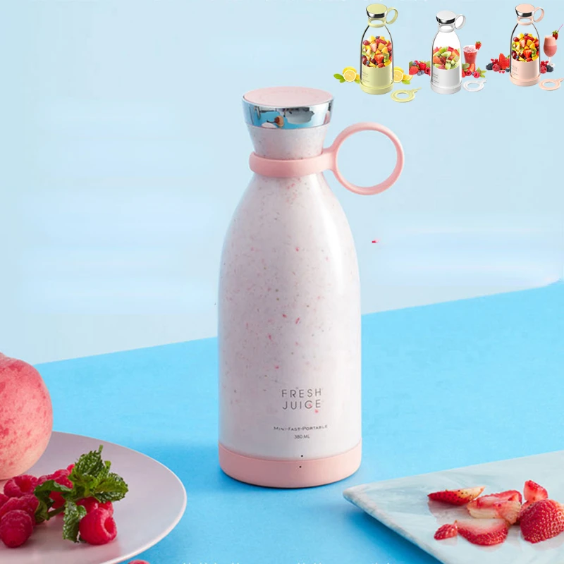 Portable Blender Bottle Electric Orange Juicer Wireless Fresh Juice