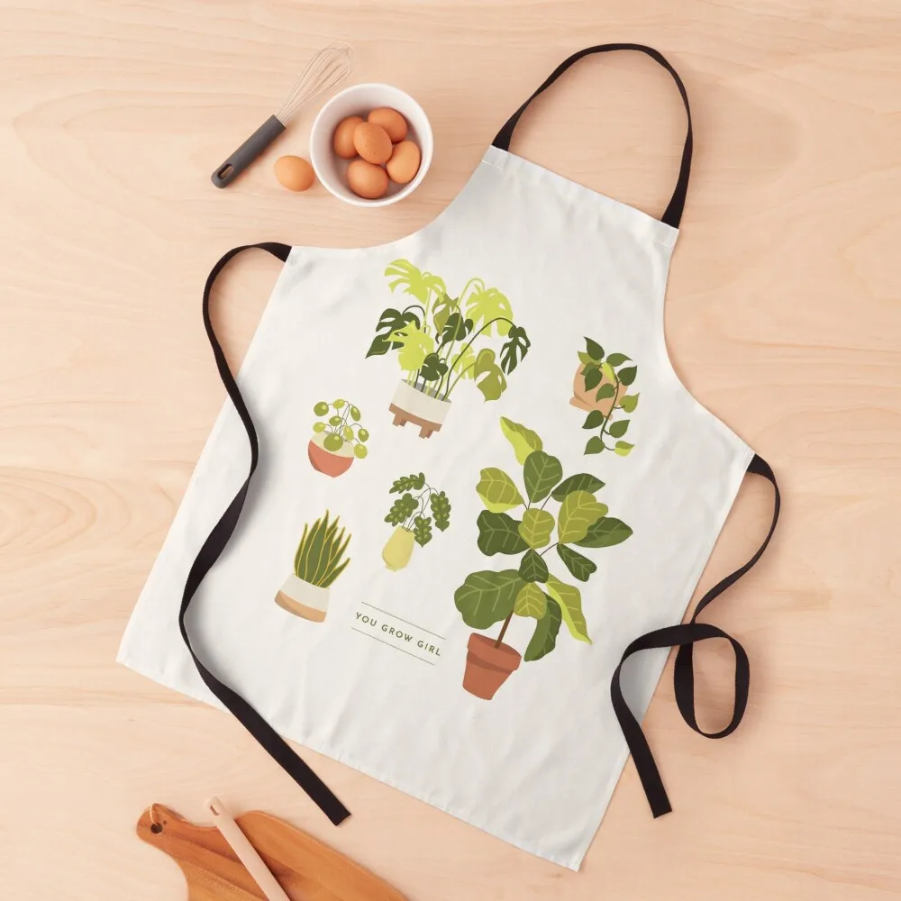 

You Grow Girl Apron Kitchen Apron Home Supplies