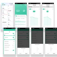 Tuya Temperature and Humidity Sensor WiFi with Backlight Supported Hygrometer Thermometer Work With Yandex Alexa - Image 2