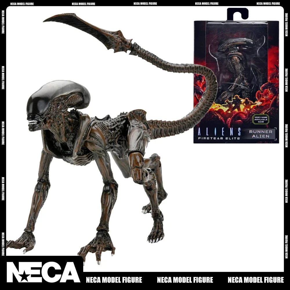 

Original NECA Aliens Fireteam Elite Runner and Prowler 51714 / 51723 - 7 Inch Action Figure Model Toy Halloween Gift in Stock