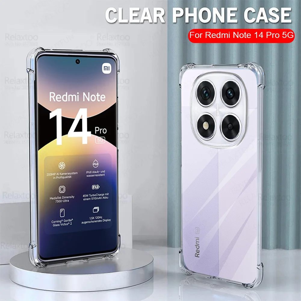 Ultra-Thin Transparent Crystal Clear Phone Case