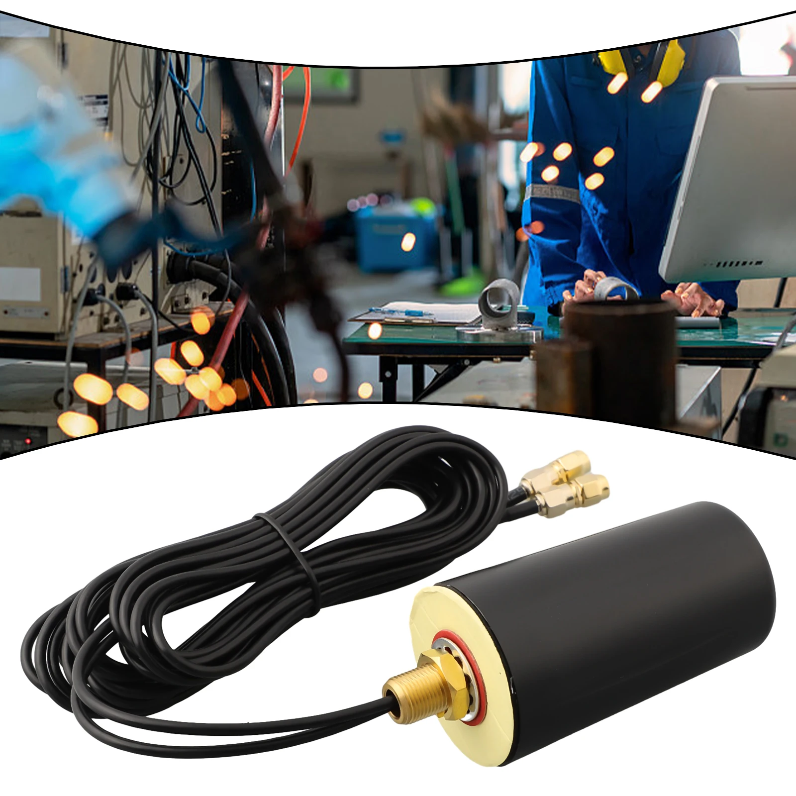 

Tuning-free Multi-band Coverage 5G 4G LTE Outdoor Broadband Mobile Antenna Vehicle External Antenna SMA For Indoor Outdoor