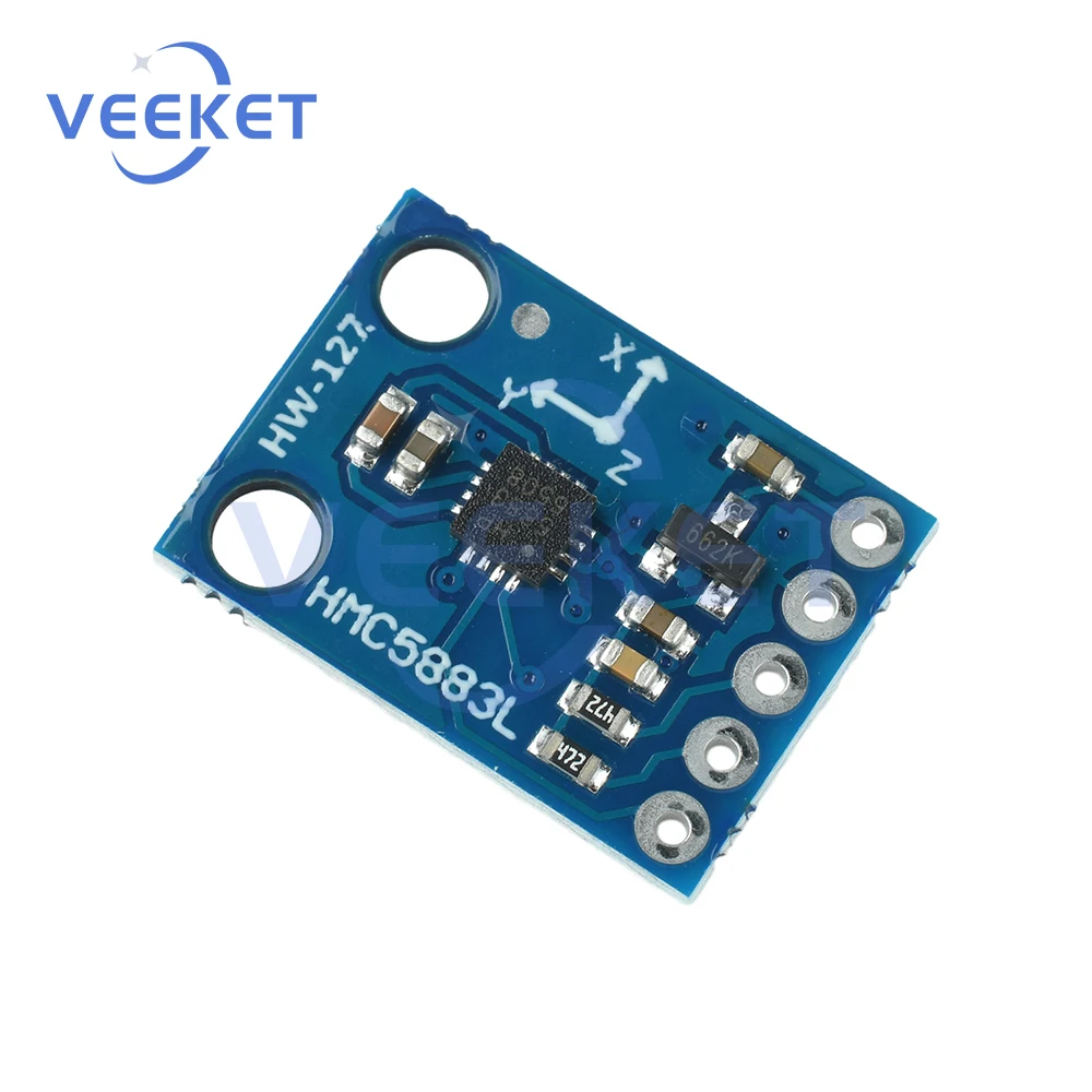 Module boussole électronique QMC5883P IIC 3-5V pour drone GPS