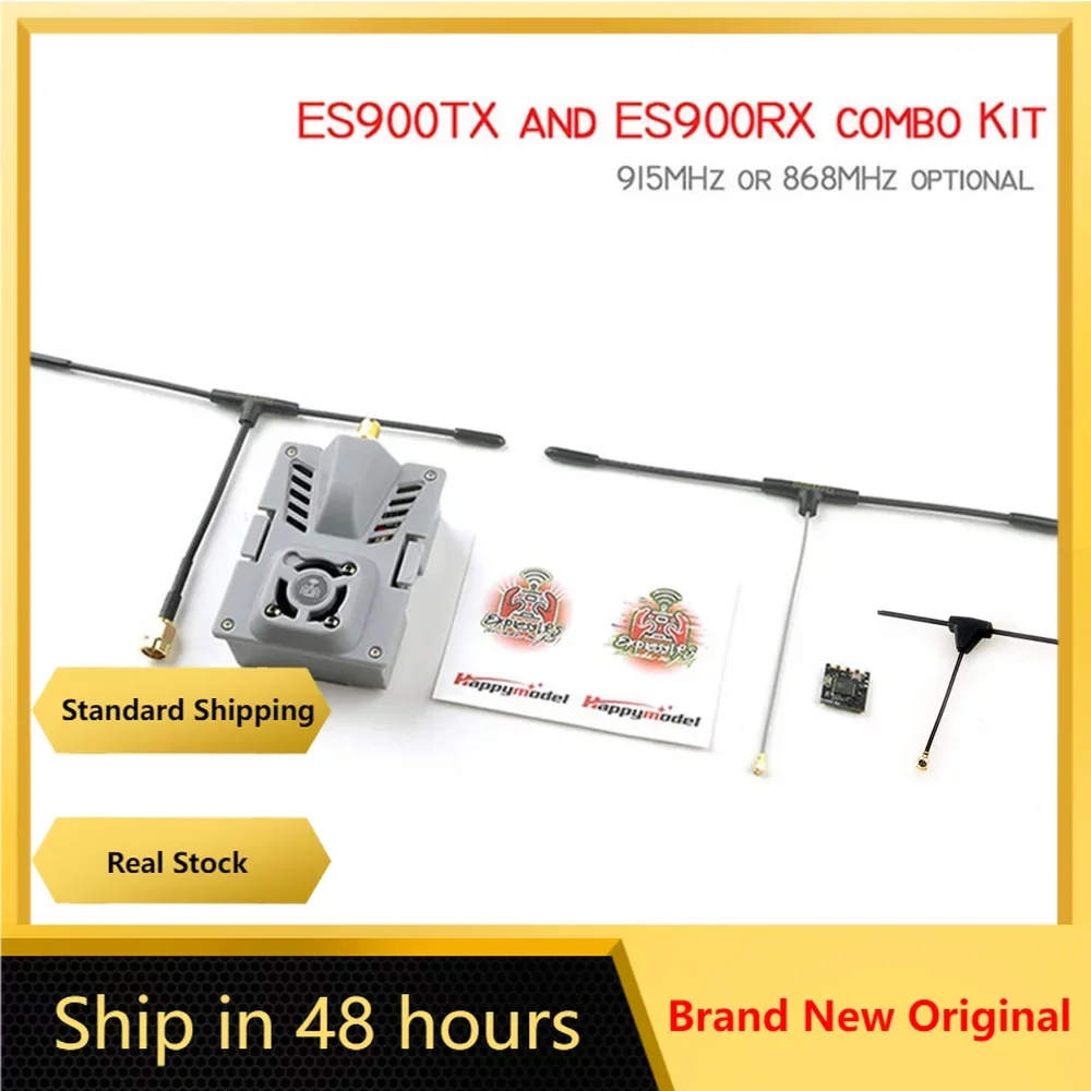 

HappyModel ES900TX ES900RX 915Mhz 868MHz ExpressLRS ELRS RF Module Receiver Set for RC Airplane FPV Long Range Drone DIY Parts