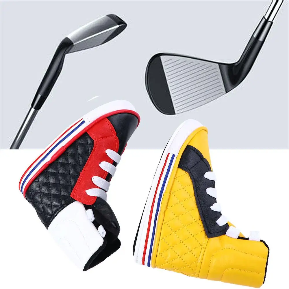 

Чехол для обучающего оборудования для гольфа, чехол для клюшек в стиле обуви, чехол для головы для клюшек в стиле гольф, защитный чехол для клюшек