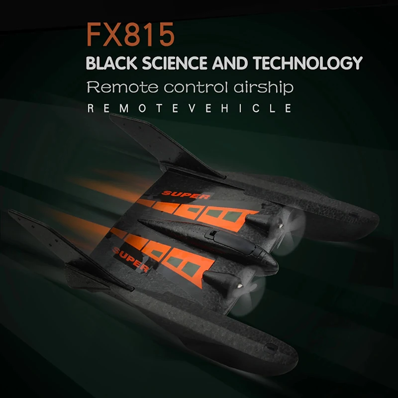 Fx815 Rc Aircraft 2-Channel Fixed-Wing Glider 2.4G Remote Control Spacecraft  Model Seaplane Kid Toys 2