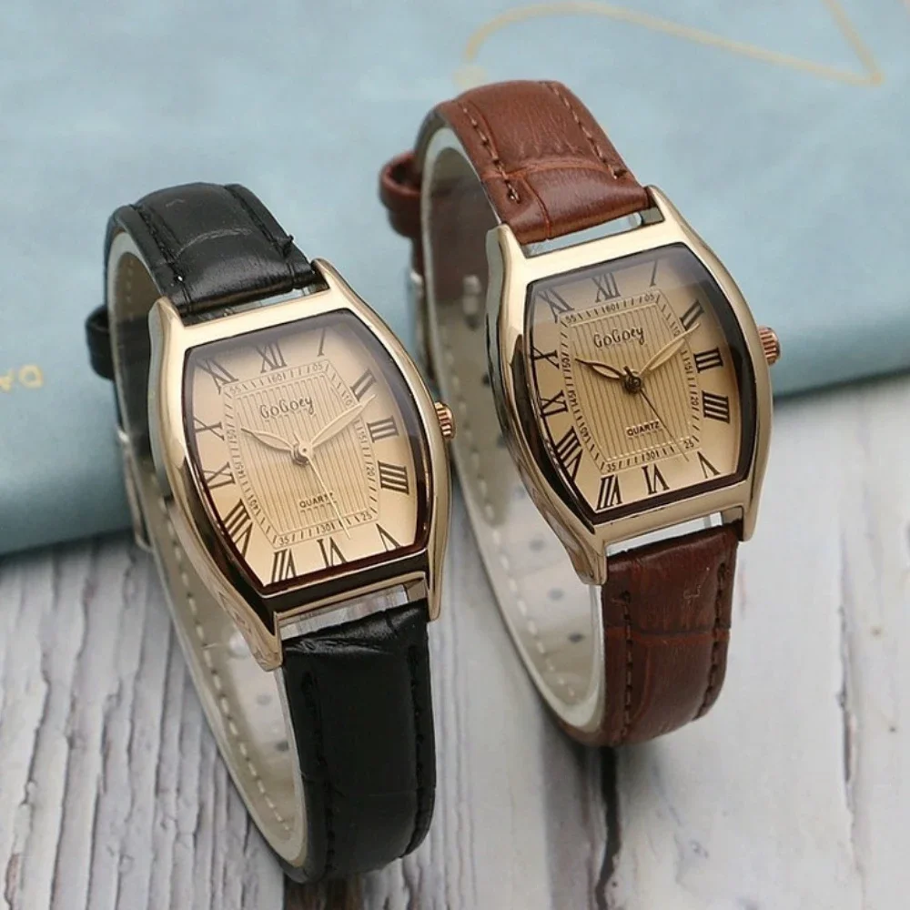 Retro Women Watches Ladies Dress Wristwatches Vintage Leather Bracelet Watch Classic Waterproof Wristwatch Reloj women watches